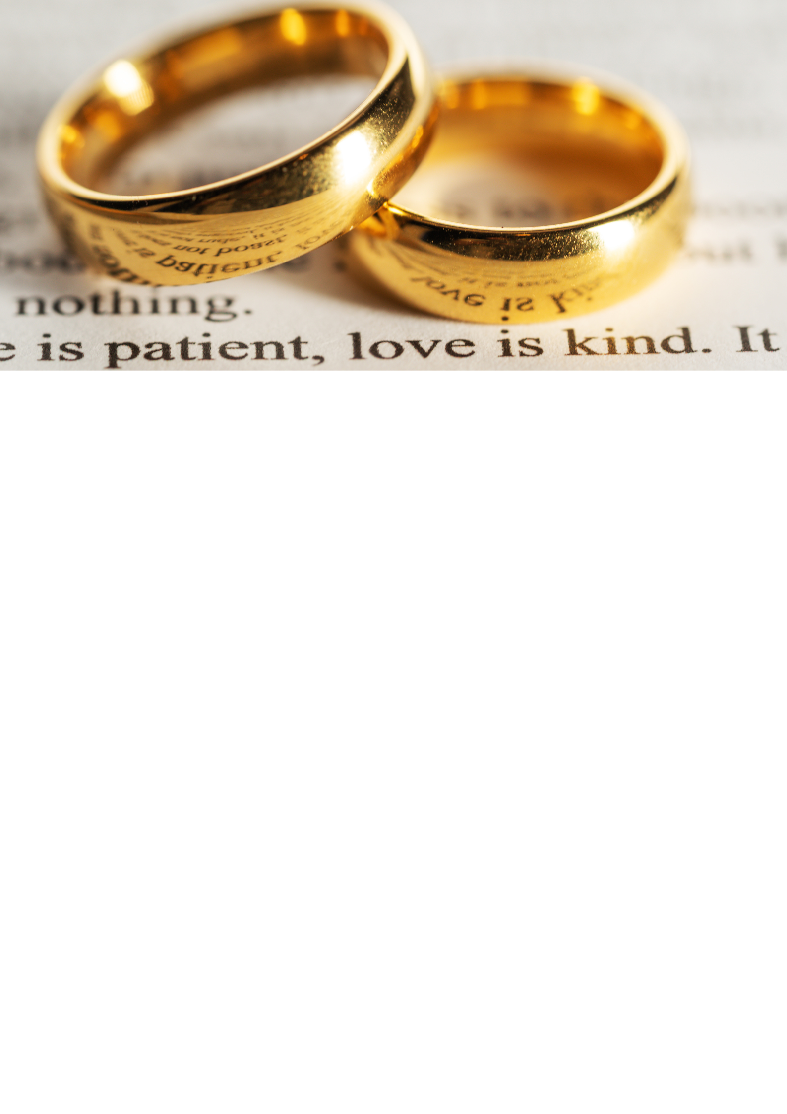 Love is patient 2025 love is kind ring