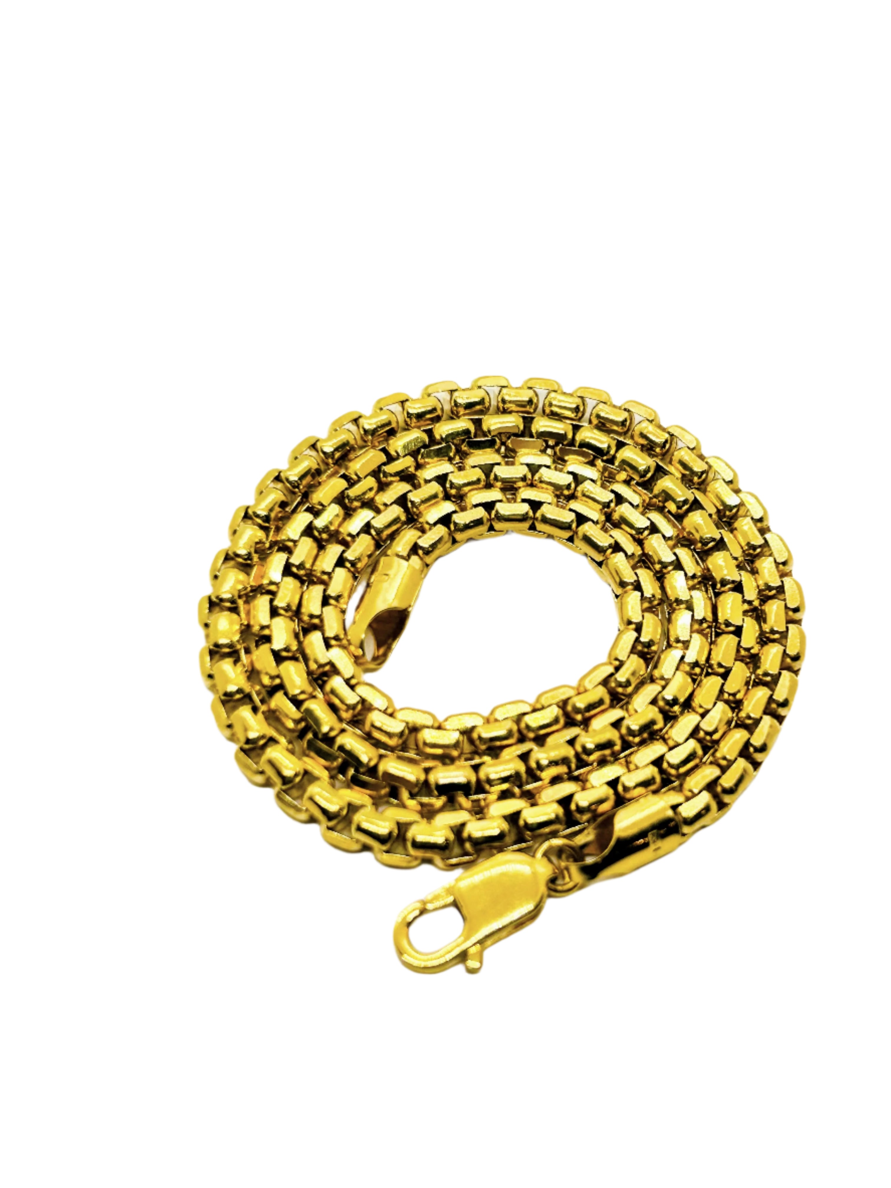 10k Gold Box chain ~4.5mm