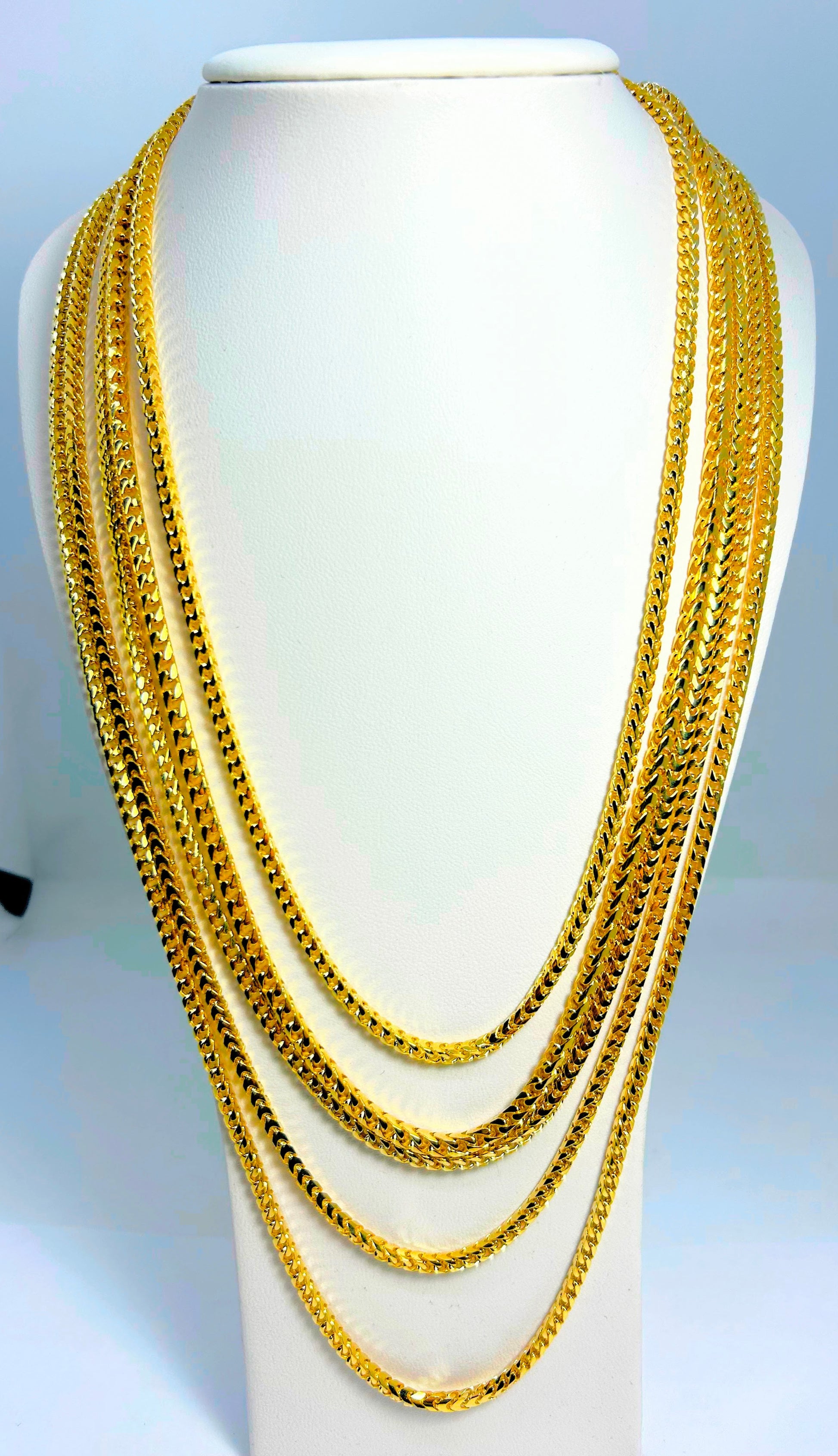 10k Solid Gold Franco chain ~2.5mm