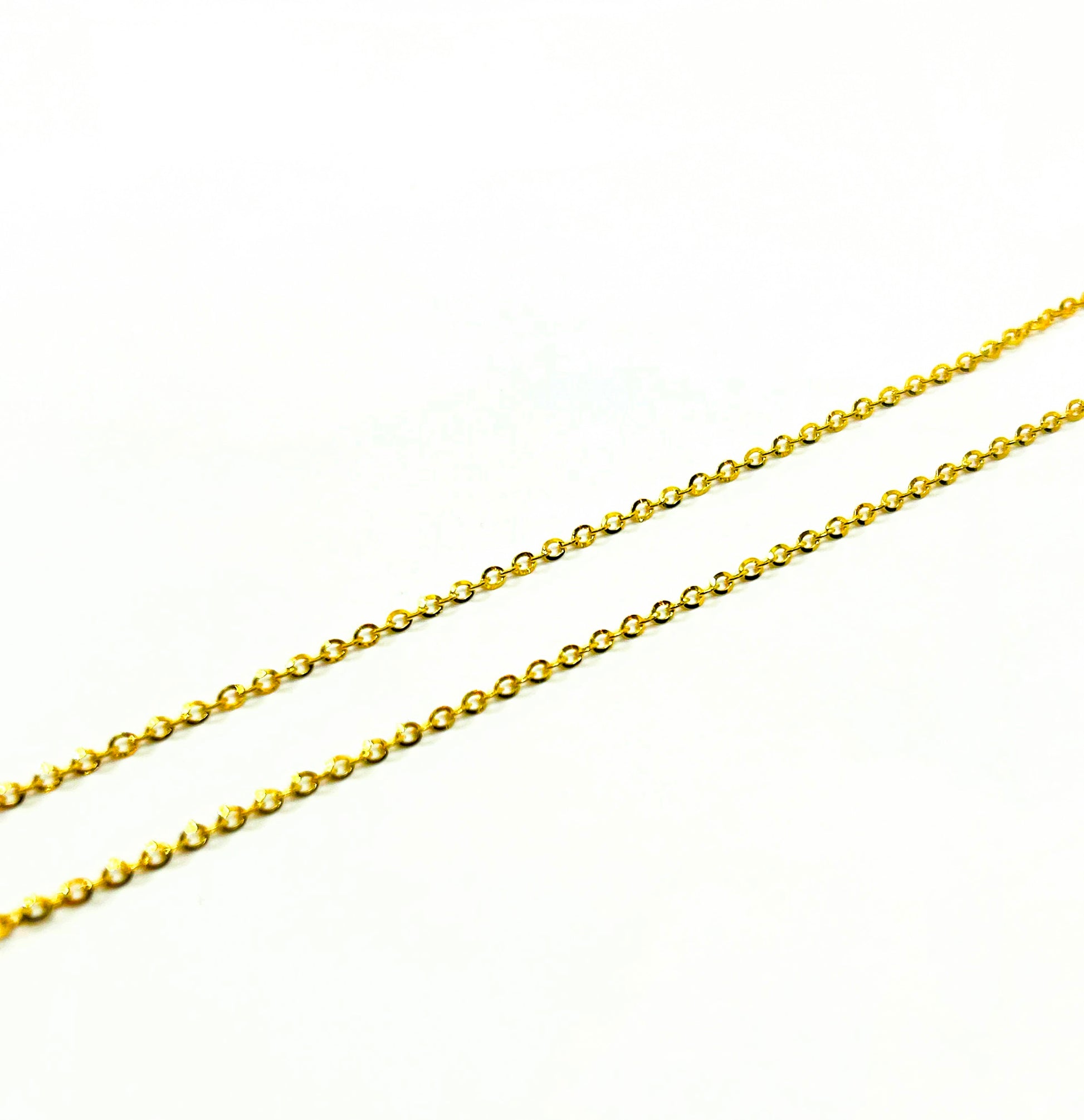 14k Gold Rolo Necklace