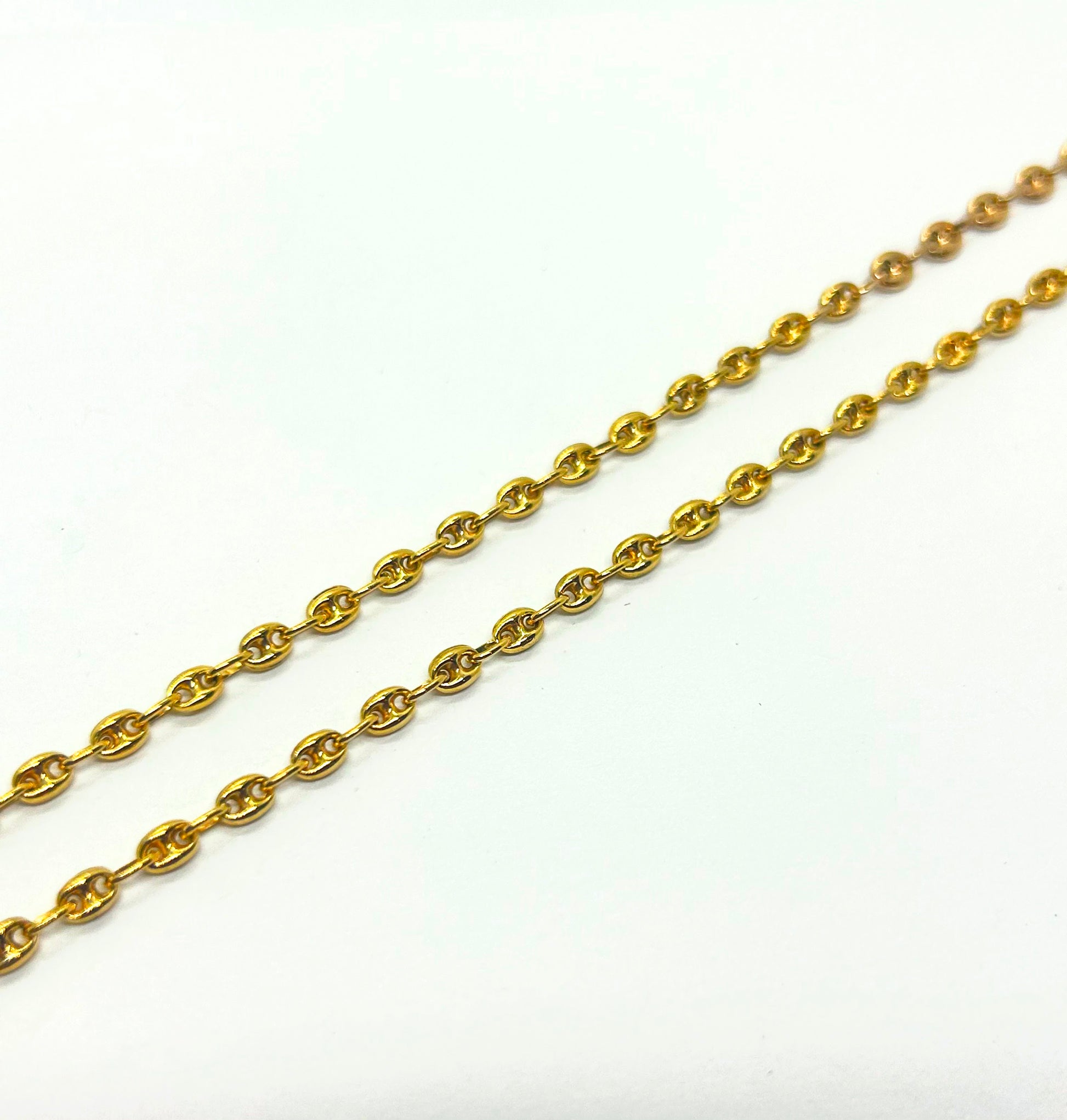 10k Gold Gucci/Mariner Chain 3.4mm