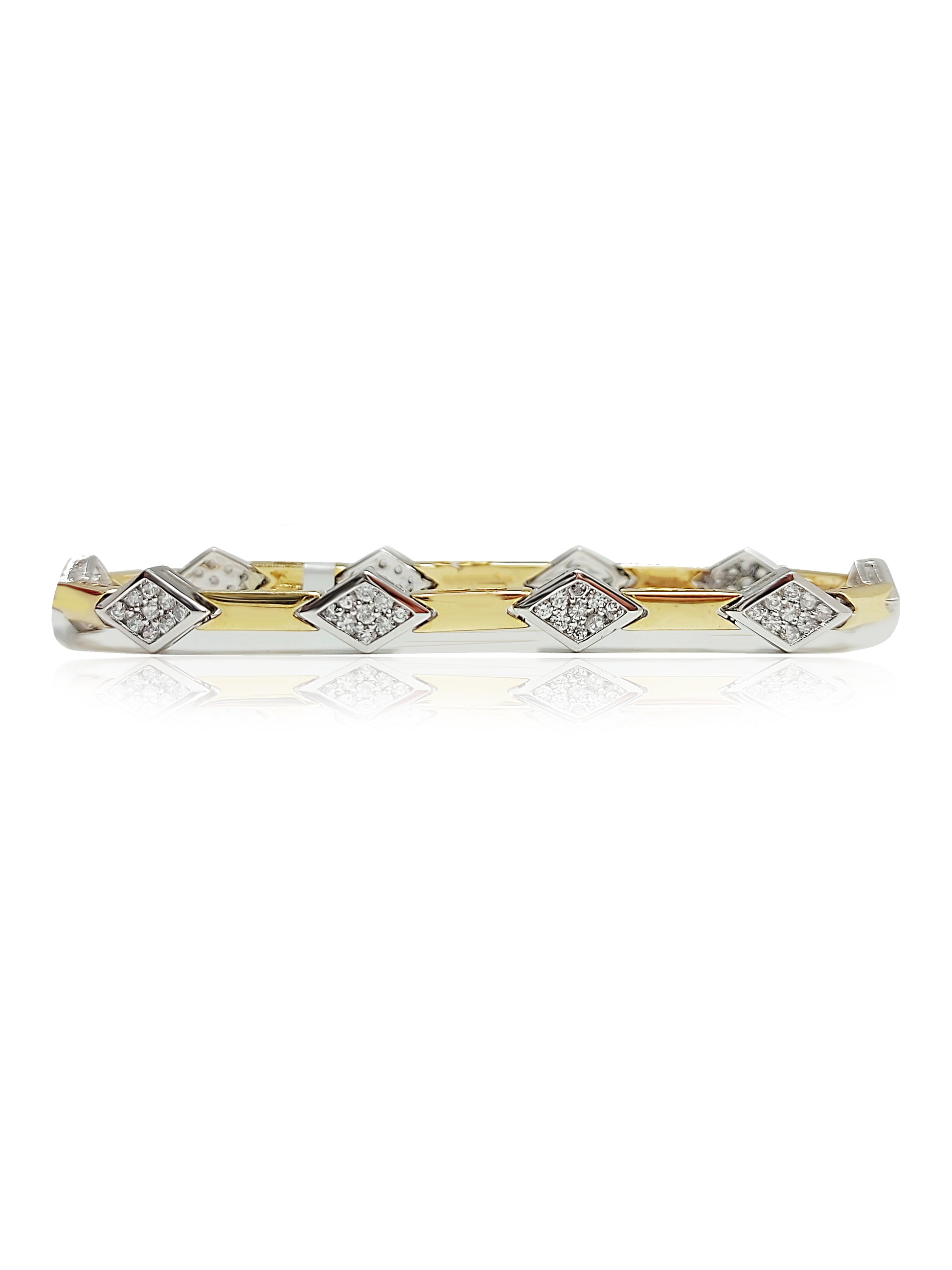 14k Gold Bracelet, Cubic, 15 gram, 3.5mm width