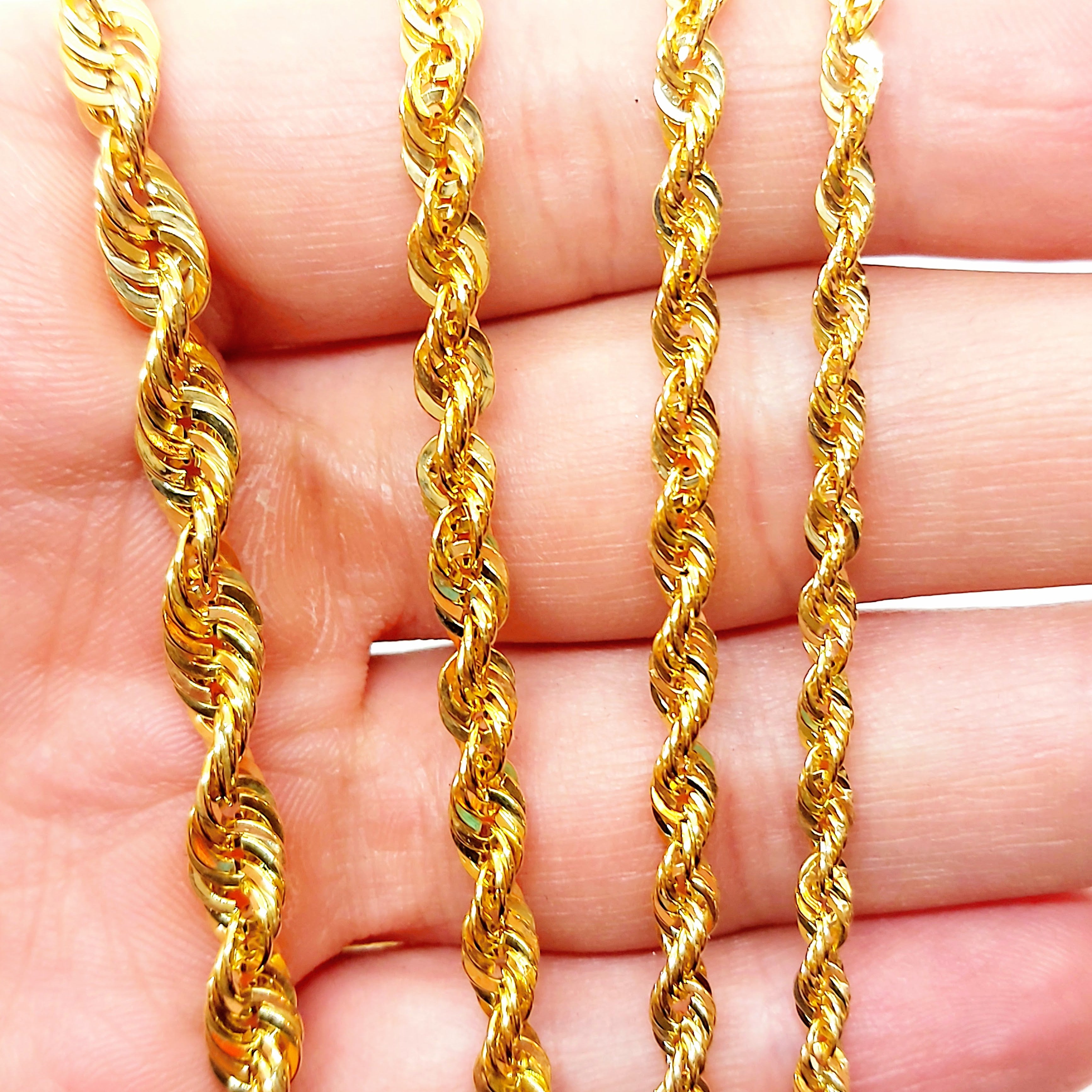 Rope chains for men and women