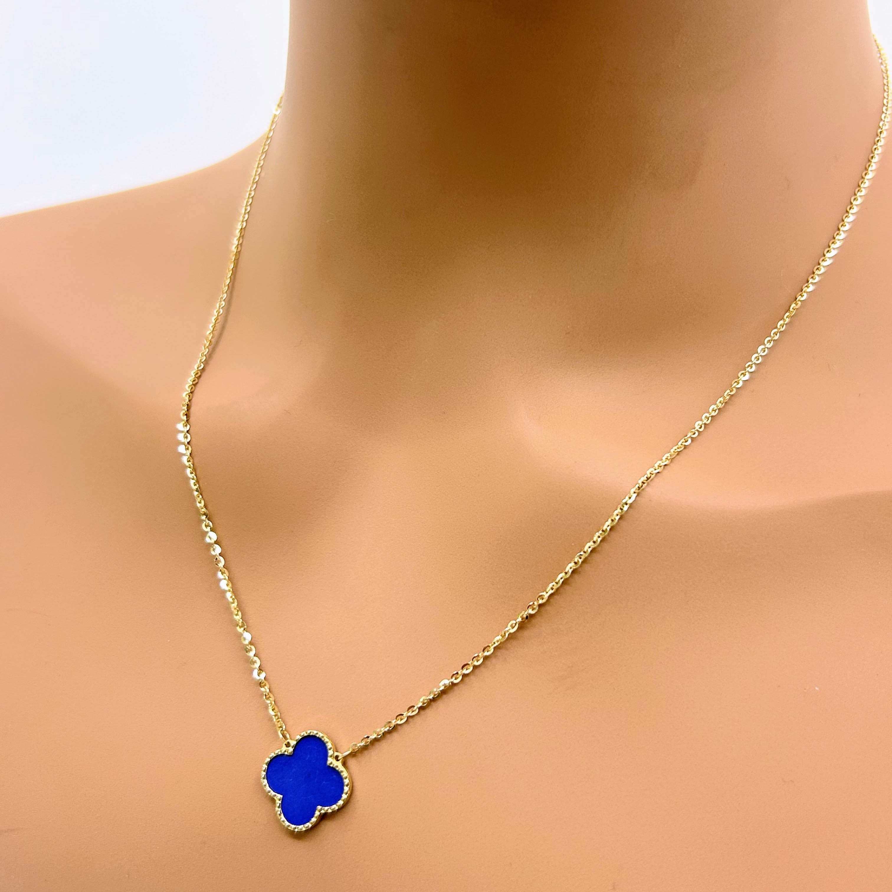 Gold Clover Necklaces | Panther Jewelry