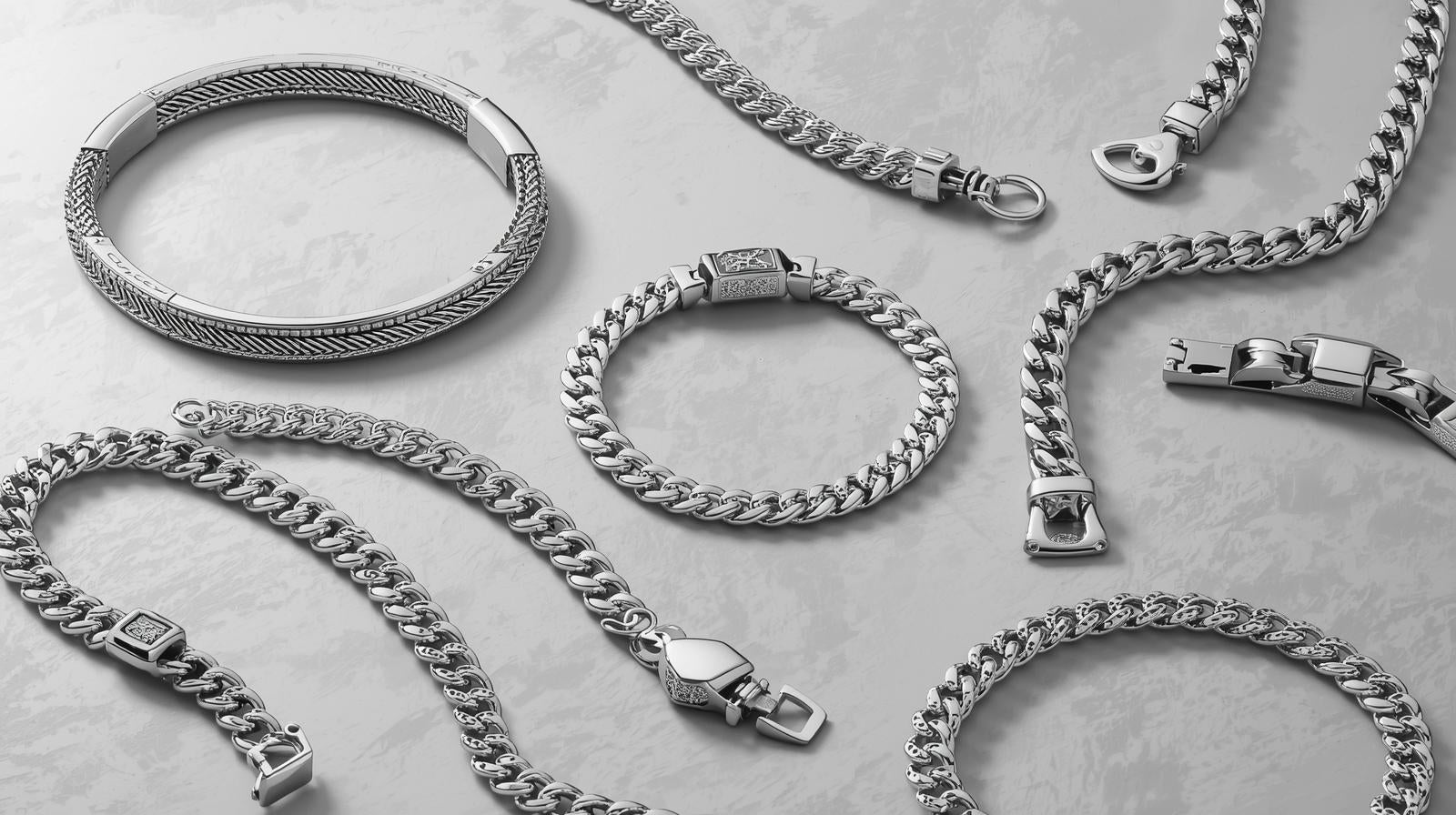 Bracelets Sterling Silver 925 Italy