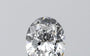 0.22ct Oval Lab Grown Diamond (Colour D, Clarity VVS2, IGI Certified)