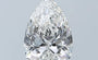 0.70ct Pear Natural Diamond (Colour F, Clarity VVS1, Cut EX, GIA Certified)