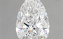 1.02ct Pear Lab Grown Diamond (Colour E, Clarity VVS1, IGI Certified)
