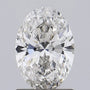 1.03ct Oval Lab Grown Diamond (Colour G, Clarity VS2, GIA Certified)
