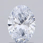 1.11ct Oval Lab Grown Diamond (Colour G, Clarity VS1, IGI Certified)