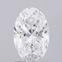1.12ct Oval Lab Grown Diamond (Colour D, Clarity VS1, IGI Certified)
