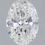 1.20ct Oval Lab Grown Diamond (Colour E, Clarity VVS2, IGI Certified)