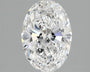 1.50ct Oval Lab Grown Diamond (Colour D, Clarity VS1, IGI Certified)