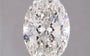 1.51ct Oval Lab Grown Diamond (Colour H, Clarity VVS1, IGI Certified)