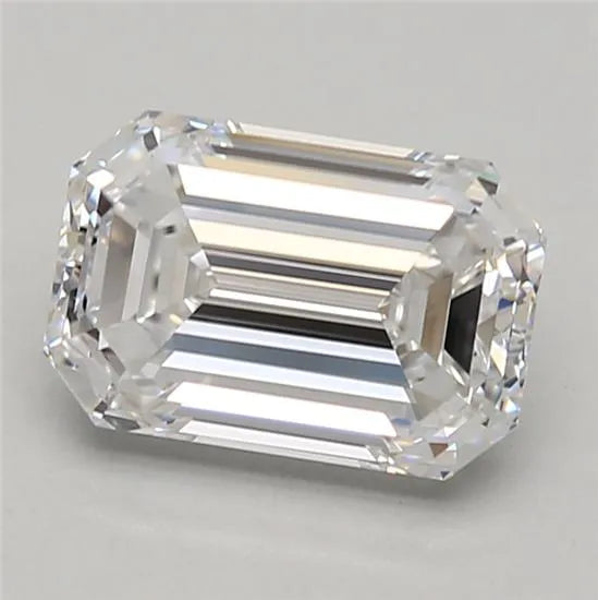 1.71ct Emerald Lab Grown Diamond (Colour D, Clarity IF, GIA Certified)