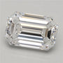 1.71ct Emerald Lab Grown Diamond (Colour D, Clarity IF, GIA Certified)