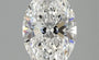 1.84ct Oval Lab Grown Diamond (Colour F, Clarity VVS2, IGI Certified)