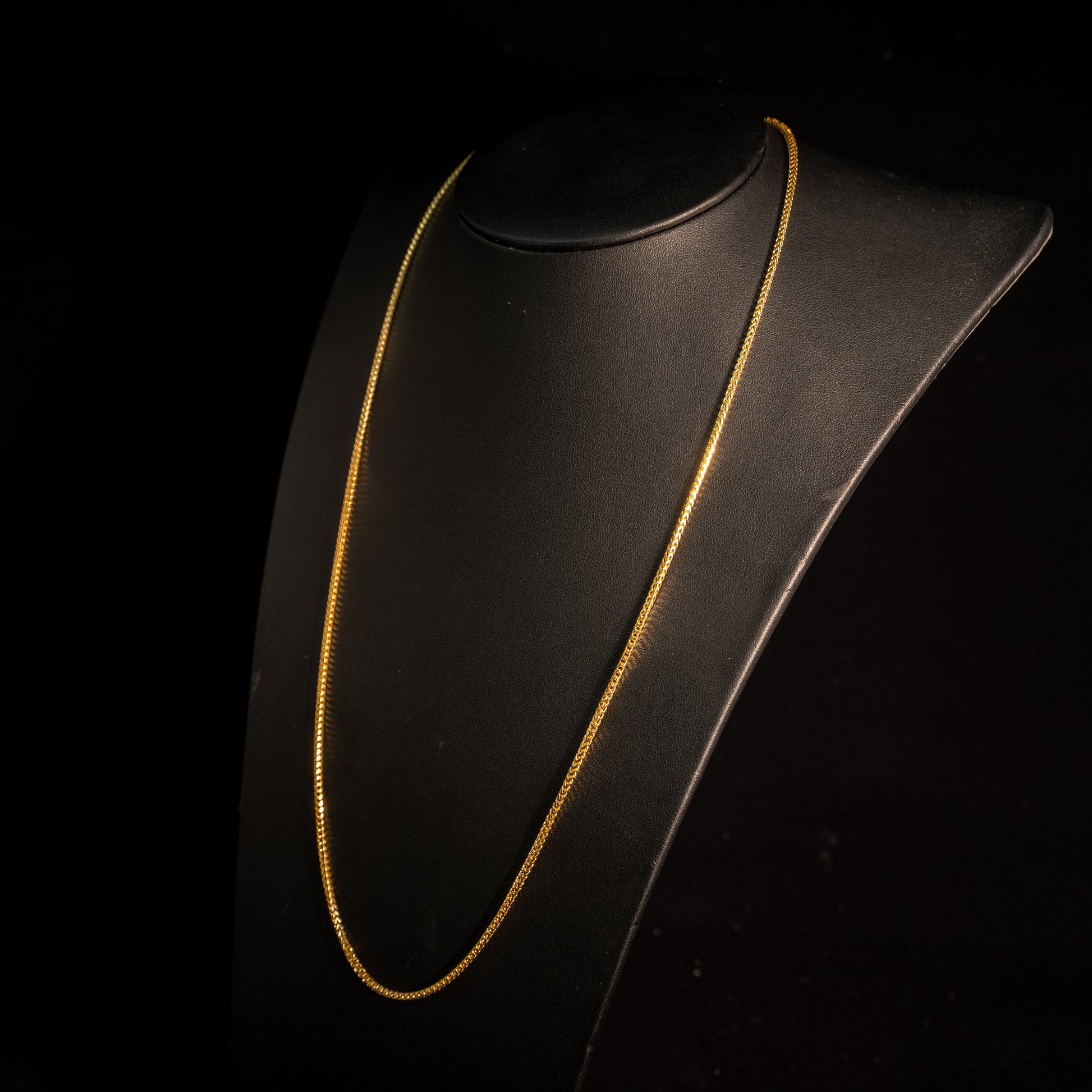 10k Solid Gold Franco chain ~2mm