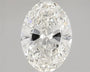 2.00ct Oval Lab Grown Diamond (Colour G, Clarity VVS2, IGI Certified)