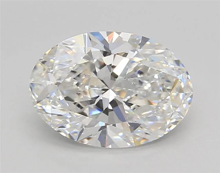 2.01ct Oval Lab Grown Diamond (Colour E, Clarity VS1, GIA Certified)