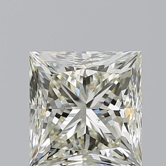 2.01ct Princess Natural Diamond (Colour J, Clarity VS1, Cut VG, IGI Certified)
