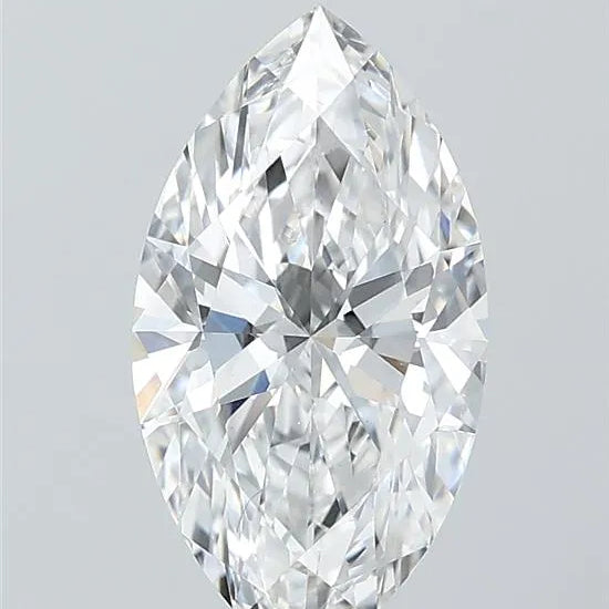 2.05ct Marquise Lab Grown Diamond (Colour E, Clarity VVS2, GIA Certified)