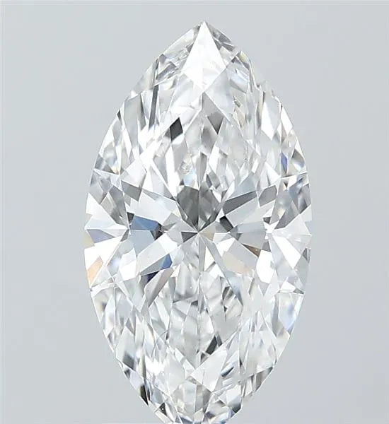 2.05ct Marquise Lab Grown Diamond (Colour E, Clarity VVS2, GIA Certified)