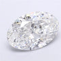 2.08ct Oval Lab Grown Diamond (Colour D, Clarity VVS2, IGI Certified)