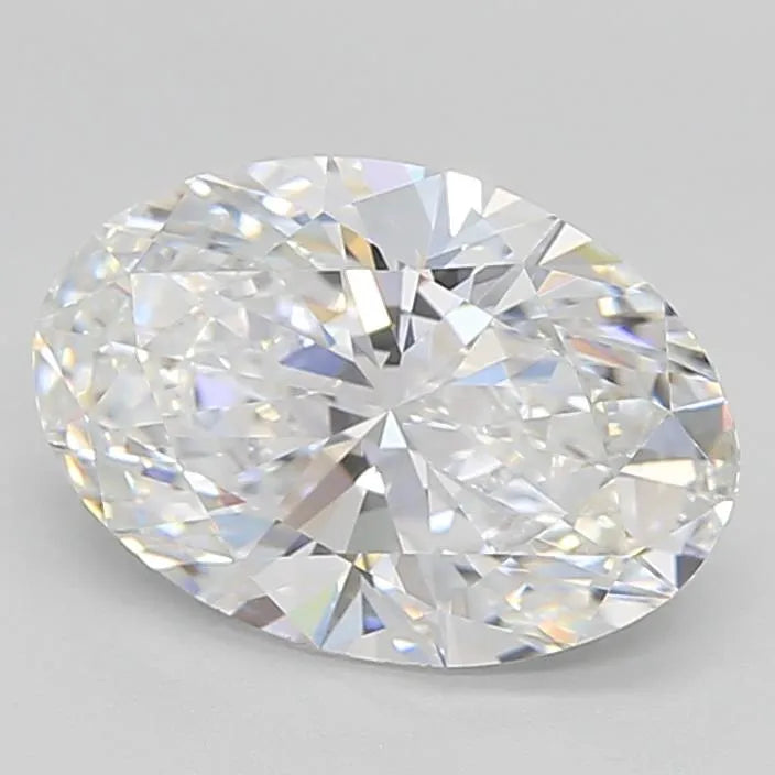 2.08ct Oval Lab Grown Diamond (Colour E, Clarity IF, IGI Certified)