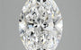 2.12ct Oval Lab Grown Diamond (Colour D, Clarity VS2, IGI Certified)