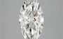 2.36ct Marquise Lab Grown Diamond (Colour G, Clarity VVS2, IGI Certified)