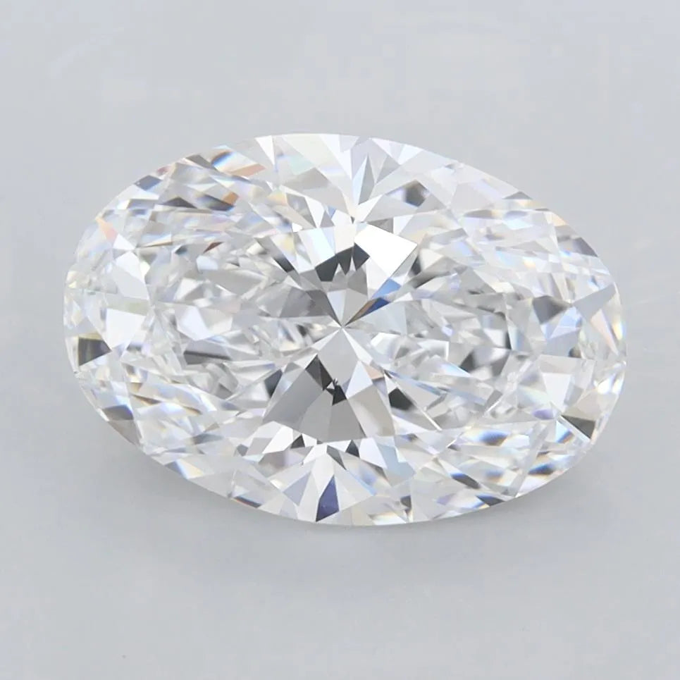 2.36ct Oval Lab Grown Diamond (Colour D, Clarity FL, IGI Certified)