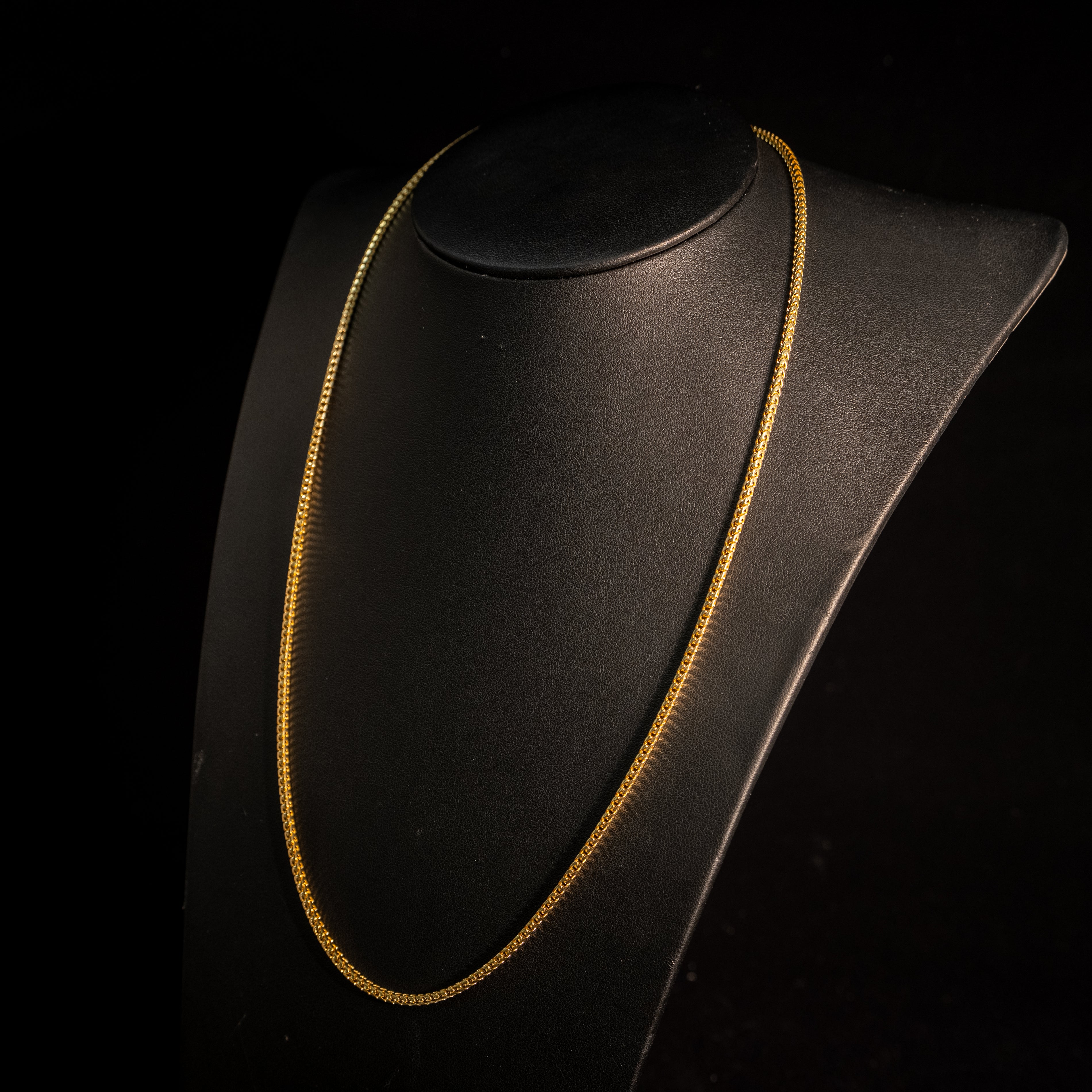 10k Solid Gold Franco chain 2.3mm