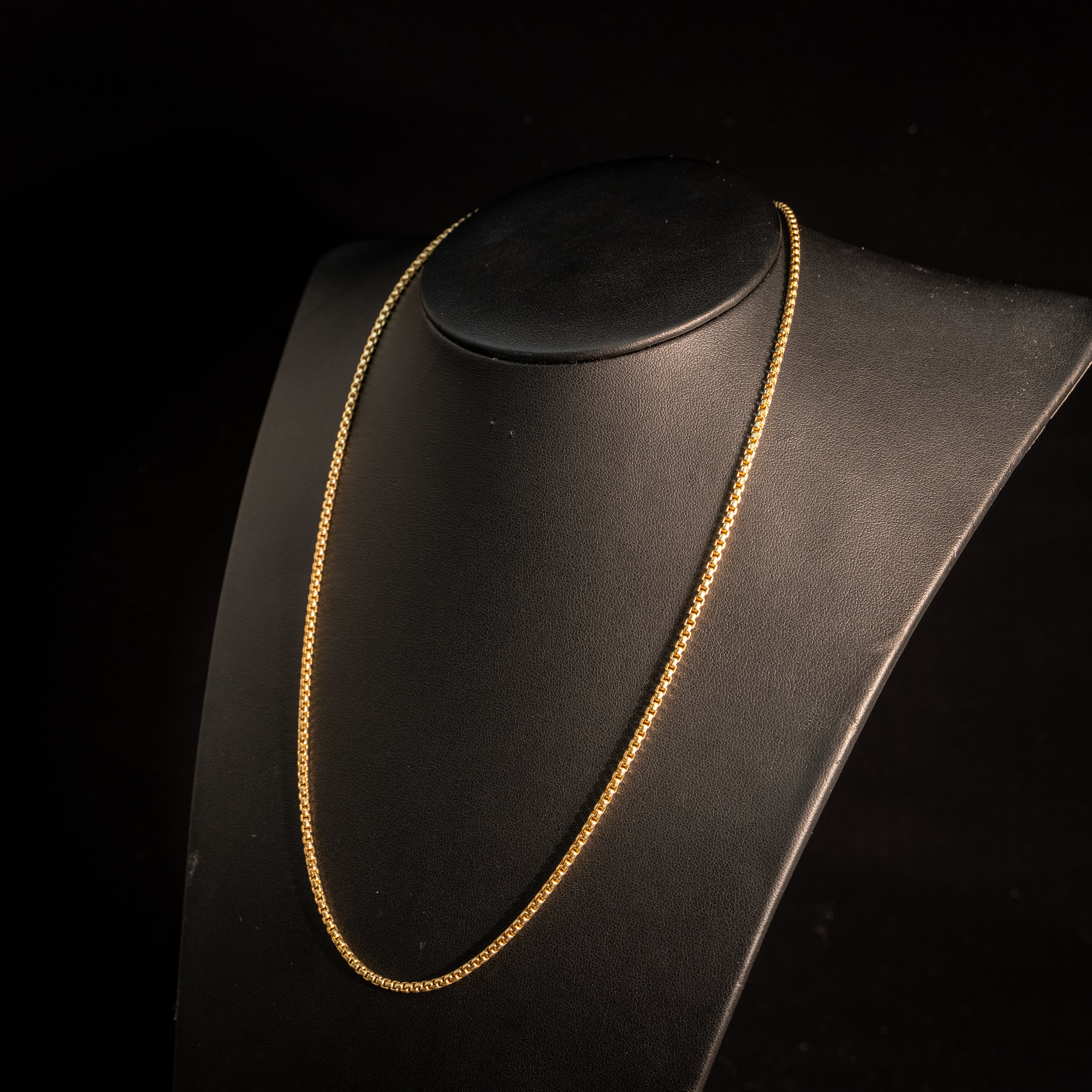 10k Gold Box chain 2.4mm