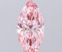 2.51ct Marquise Lab Grown Diamond (Colour Fancy Vivid Pink, Clarity VVS2, IGI Certified)