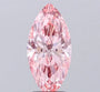 2.51ct Marquise Lab Grown Diamond (Colour Fancy Vivid Pink, Clarity VVS2, IGI Certified)