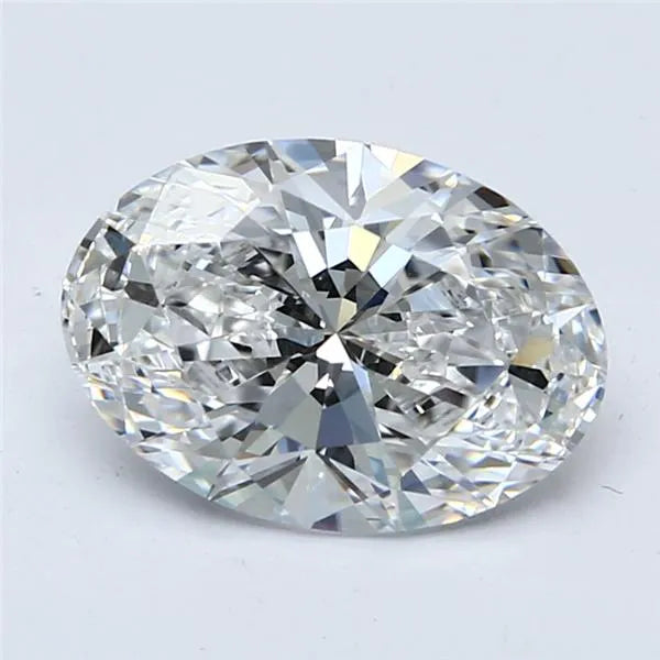 2.51ct Oval Lab Grown Diamond (Colour F, Clarity VS2, GIA Certified)