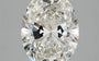 2.51ct Oval Lab Grown Diamond (Colour H, Clarity VS1, IGI Certified)