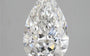 2.51ct Pear Lab Grown Diamond (Colour E, Clarity VVS2, IGI Certified)