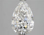 2.51ct Pear Lab Grown Diamond (Colour E, Clarity VVS2, IGI Certified)