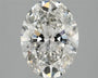 2.52ct Oval Lab Grown Diamond (Colour G, Clarity VS1, IGI Certified)