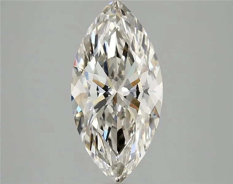 2.53ct Marquise Lab Grown Diamond (Colour H, Clarity VVS2, IGI Certified)