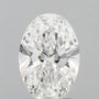2.55ct Oval Lab Grown Diamond (Colour F, Clarity VVS2, IGI Certified)