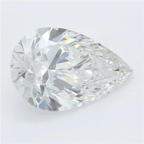 2.55ct Pear Lab Grown Diamond (Colour G, Clarity VVS2, GIA Certified)