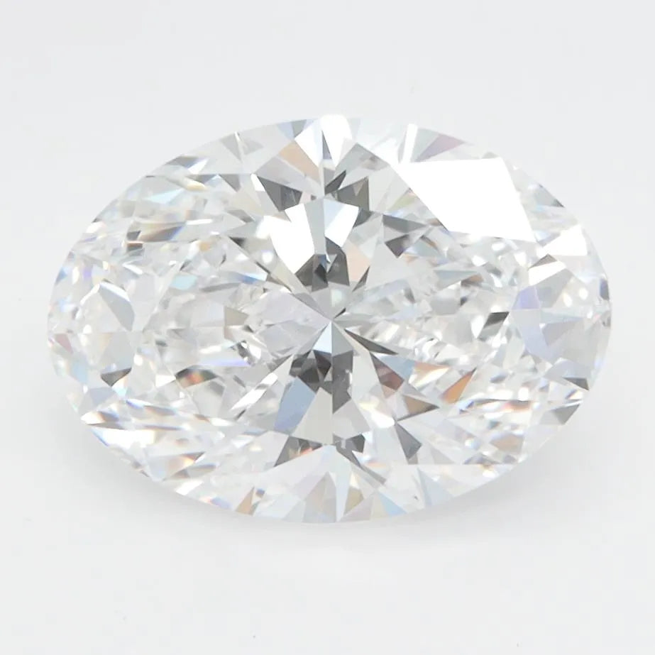 2.61ct Oval Lab Grown Diamond (Colour D, Clarity VVS1, GIA Certified)