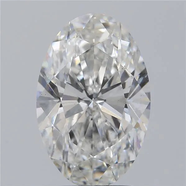 2.70ct Oval Lab Grown Diamond (Colour F, Clarity VS2, IGI Certified)