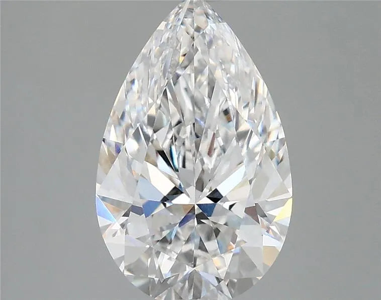 2.72ct Pear Lab Grown Diamond (Colour D, Clarity VVS1, IGI Certified)