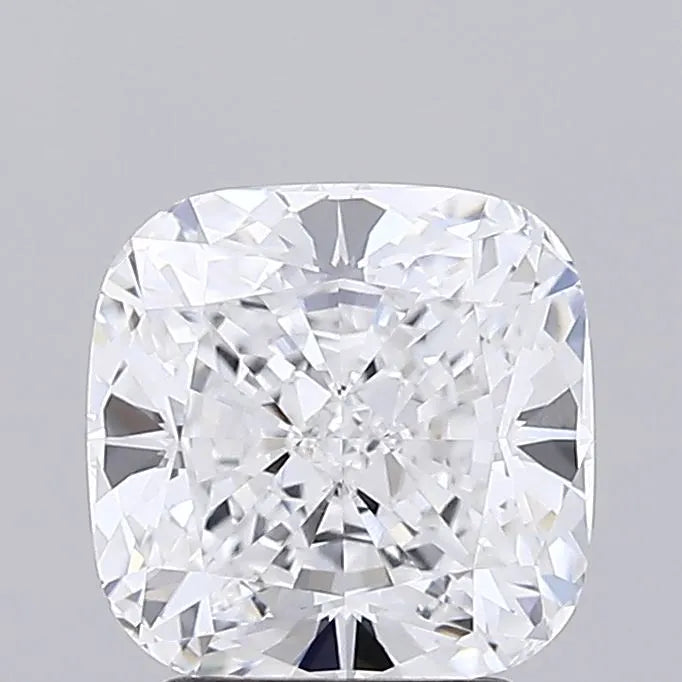 2.77ct Cushion modified Lab Grown Diamond (Colour D, Clarity VVS1, IGI Certified)