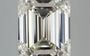 2.98ct Emerald Lab Grown Diamond (Colour H, Clarity VVS2, IGI Certified)