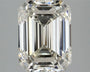2.98ct Emerald Lab Grown Diamond (Colour H, Clarity VVS2, IGI Certified)
